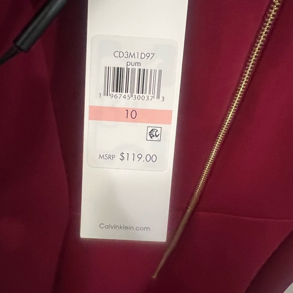 Calvin Klein size 10 Dress NWT - Picture 7 of 11